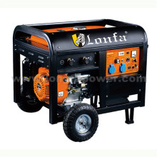 Portable 10kVA Gasoline Gx690 Double-Cylinder Welding Generator